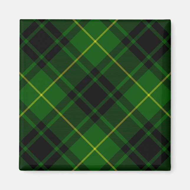 MacArthur tartan green plaid Magnet (Front)
