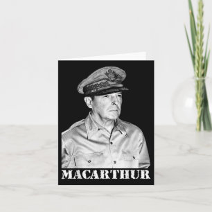 Macarthur World War Ii Victory Memorial Card
