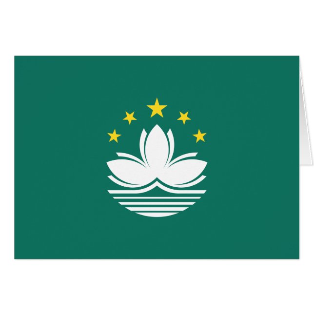 Macau Flag (Front Horizontal)