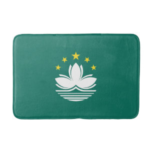 Macau Flag Bath Mat