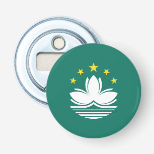 Macau Flag Bottle Opener