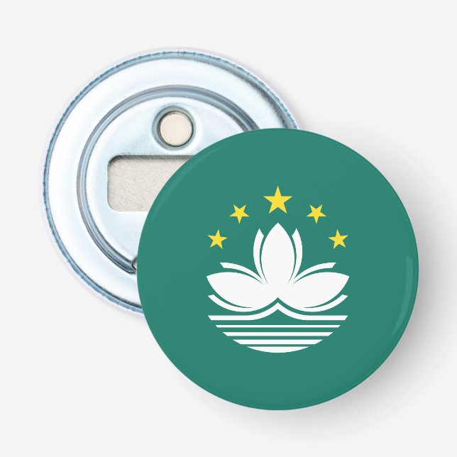 Macau Flag Bottle Opener (Front)