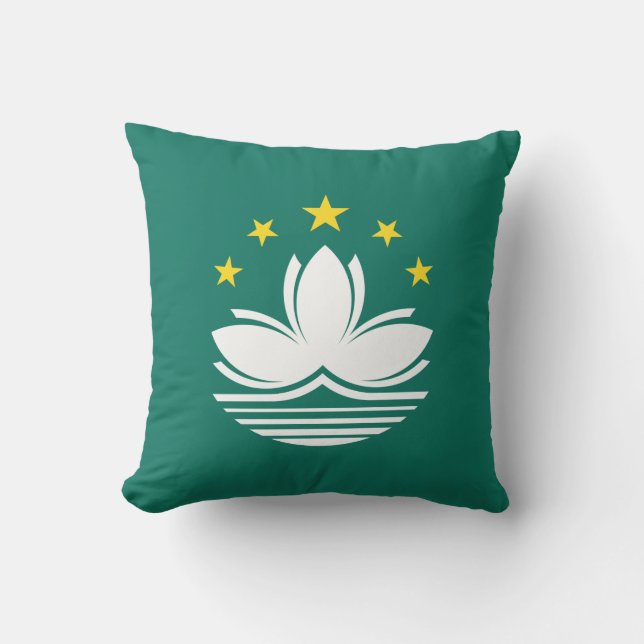 Macau Flag Cushion (Front)
