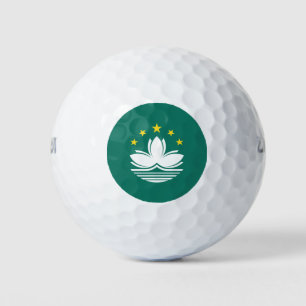 Macau Flag Golf Balls