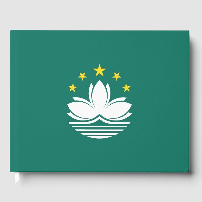 Macau flag guest book (Front)