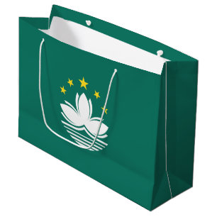 Macau Flag Large Gift Bag