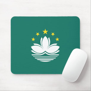 Macau flag mouse pad