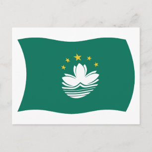 Macau Flag Postcard