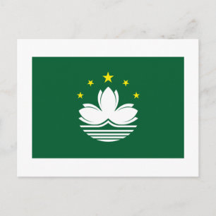 Macau Flag Postcard