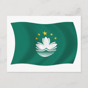 Macau Flag Postcard