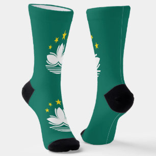 Macau Flag Socks