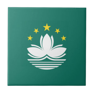 Macau Flag Tile