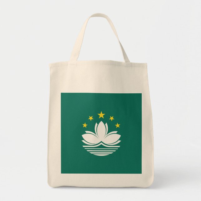 Macau flag tote bag (Front)