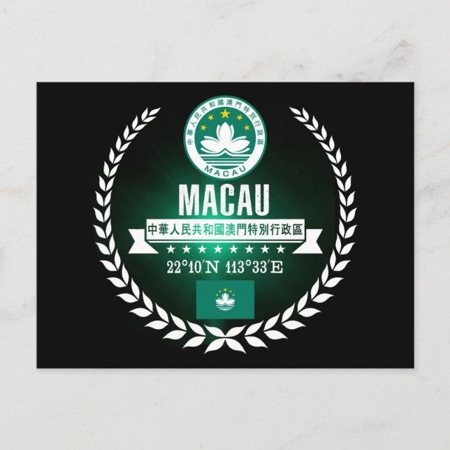 Macau Postcard (Front)