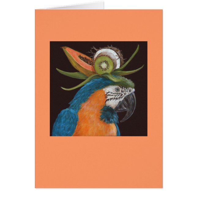 macaw card (Front)