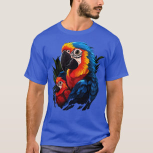 Macaw Fathers Day T-Shirt