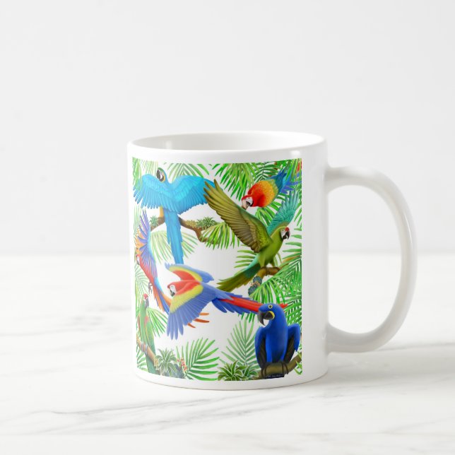 Macaw Jungle Mug (Right)