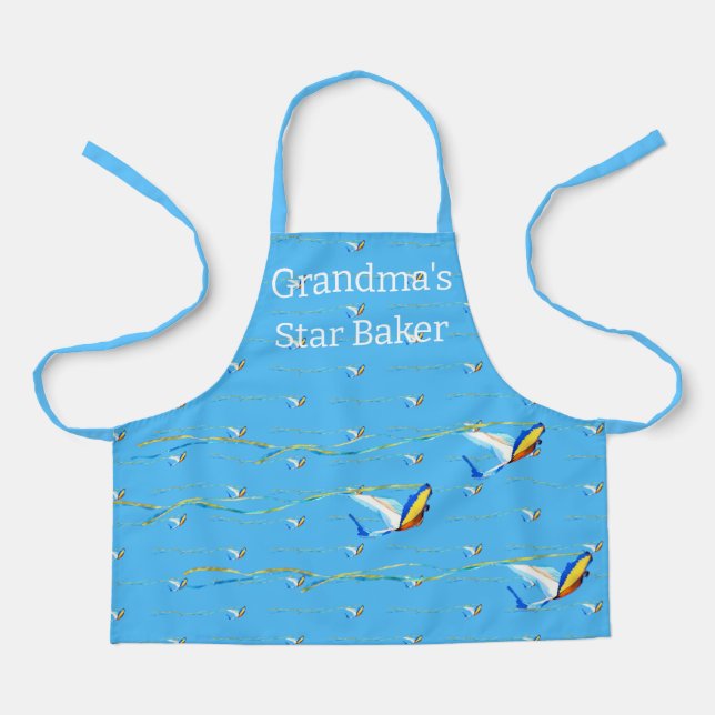 Macaw Kite Apron (Front)