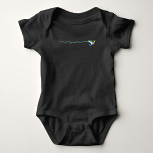 Macaw Kite Baby Bodysuit