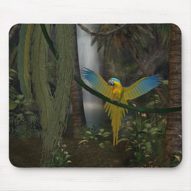 Macaw Mouse Pad (Front)