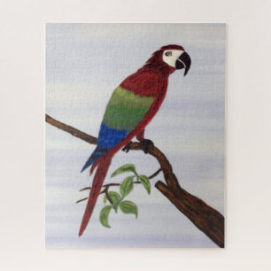 Macaw Parrot Jigsaw Puzzle