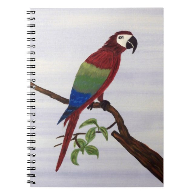 macaw,parrot,nature,sunset,birds,flowers,bird, notebook (Front)