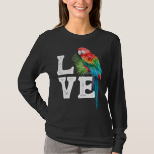 Macaw   Parrot Owner Tee Parrot Artwork