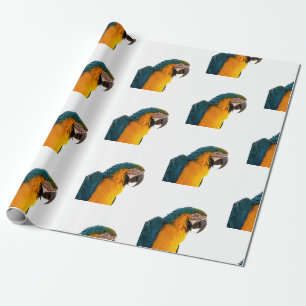 Macaw Parrot Photo Wrapping Paper