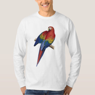Macaw Parrot Red Yellow Blue Green Bird T-Shirt