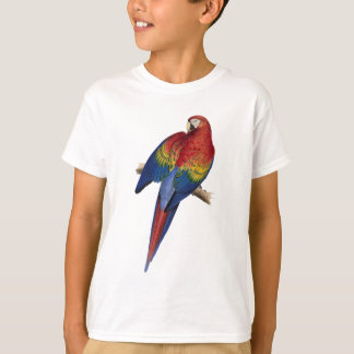 Macaw Parrot Red Yellow Blue Green Bird T-Shirt