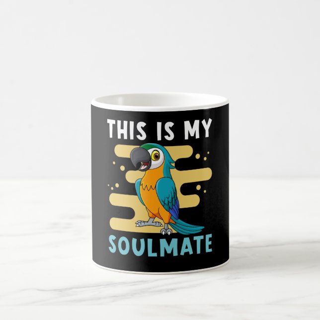 Macaw Parrot Soulmade Coffee Mug (Center)