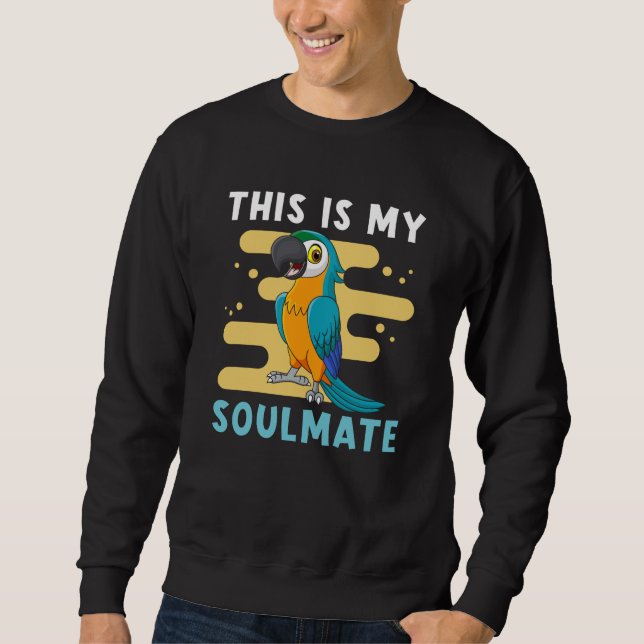 Macaw Parrot Soulmade Sweatshirt (Front)