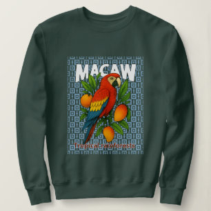 Macaw-parrot Sweatshirt