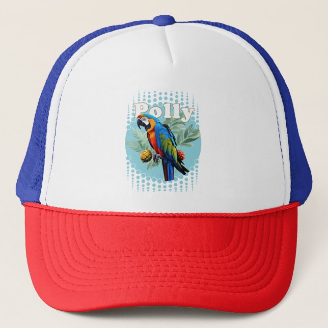 Macaw Trucker Hat (Front)