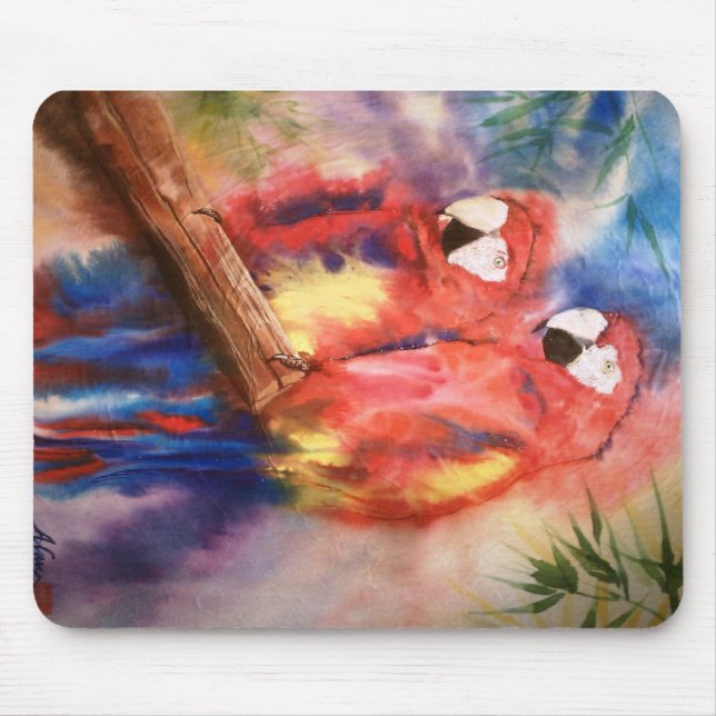 Macaws Mouse Pad (Front)