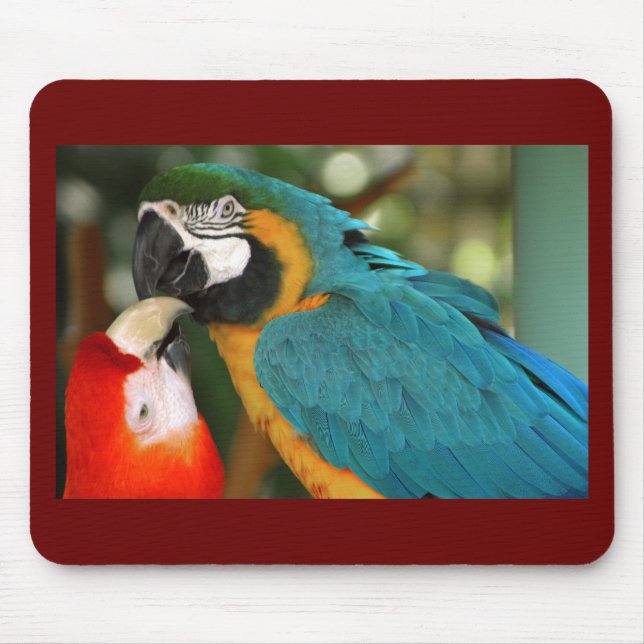 Macaws Mouse Pad (Front)