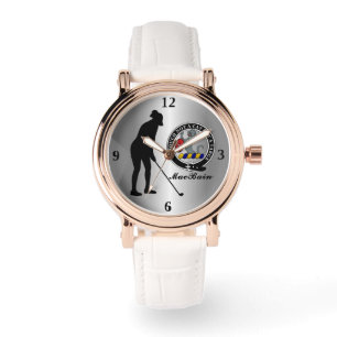 MacBain Clan Badge (Hers) Golf  Watch