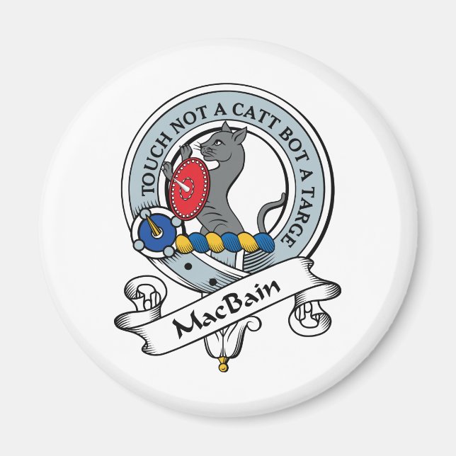 MacBain Clan Badge Magnet (Front)