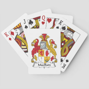 MacBain Family Crest Playing Cards