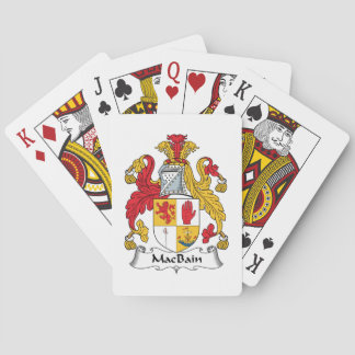 MacBain Family Crest Playing Cards
