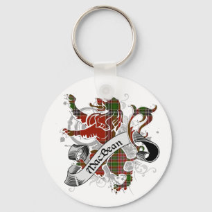 MacBean Tartan Lion Key Ring
