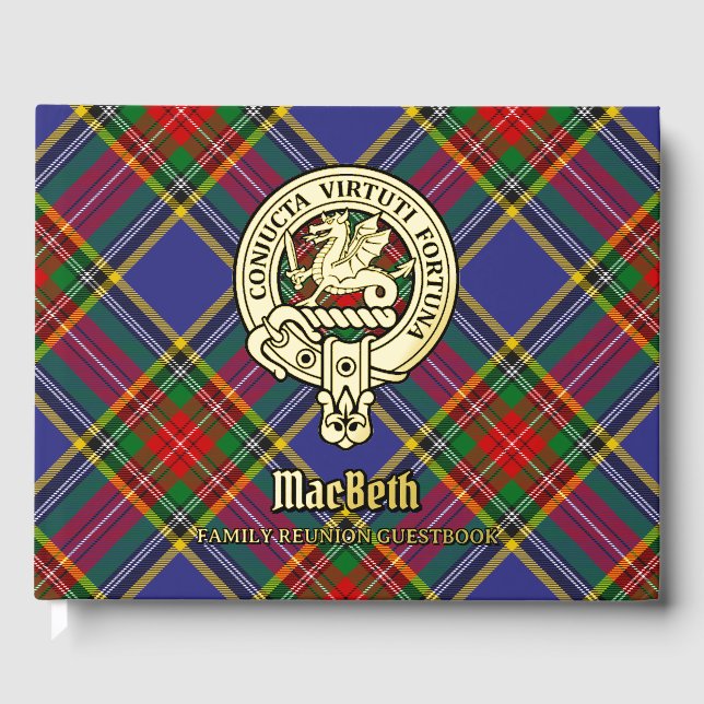 MacBeth Family Reunion Guest Book (Front)