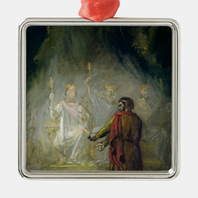 Macbeth Metal Tree Decoration (Front)