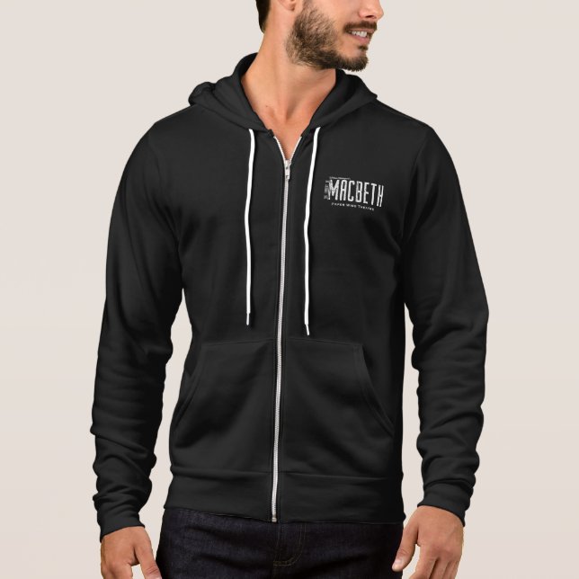 Macbeth - Paper Wing Theatre - Men's Jacket Hoodie (Front)