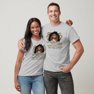Macbeth "Something Wicked" Quote (Gold Version) T-Shirt