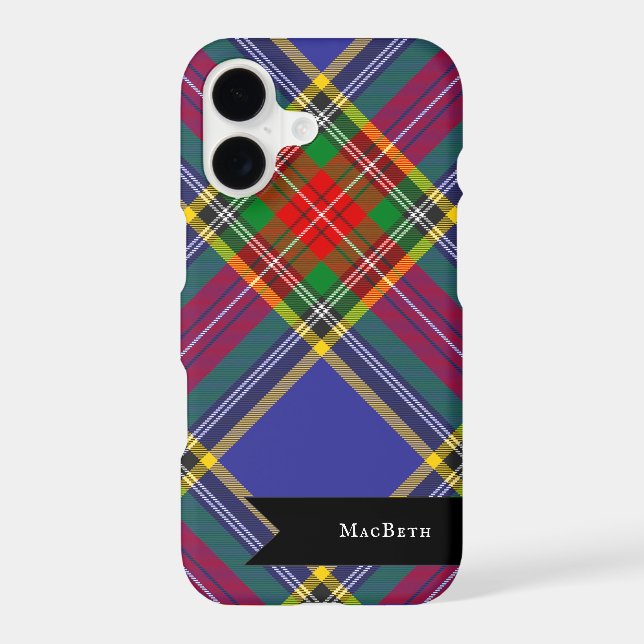 MacBeth Tartan Plaid Scottish Pattern (Back)