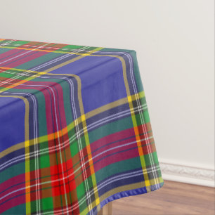 MacBeth Tartan Plaid Scottish Pattern Tablecloth