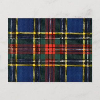 Macbeth Tartan Postcard