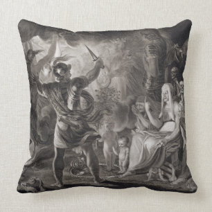 Macbeth, the Three Witches and Hecate in Act IV, S Cushion