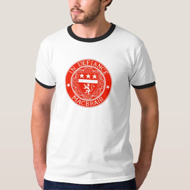 MACBRAIR McBrayer IN DEFIANCE T-Shirt (Front)